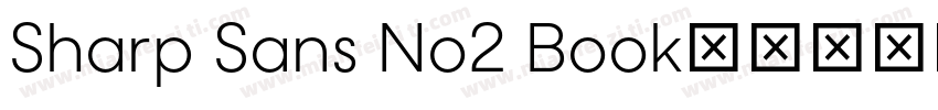 Sharp Sans No2 Book字体转换